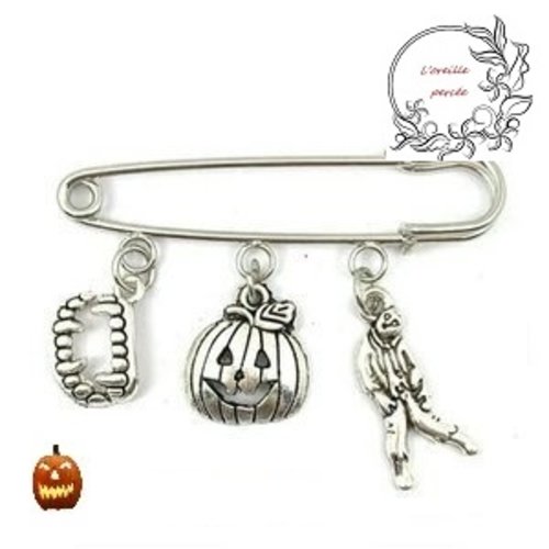 Broche épingle thème  "halloween"