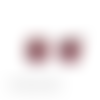 Boucle d'oreille poivron rouge