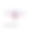 Bracelet cordon ruban rose