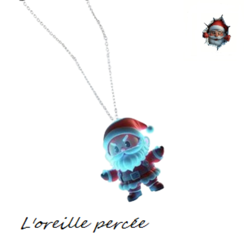 Collier père noël