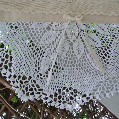 Paire de rideaux en coton