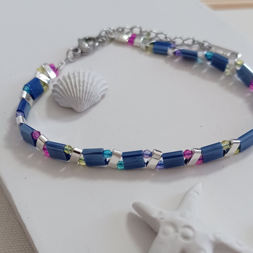 Bracelet "rainbow chic" modèle 2