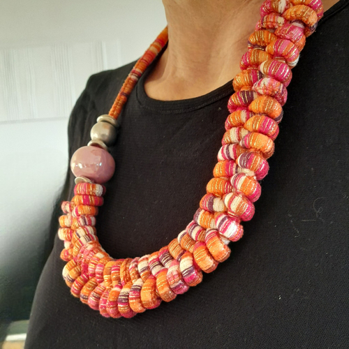 Collier tressé