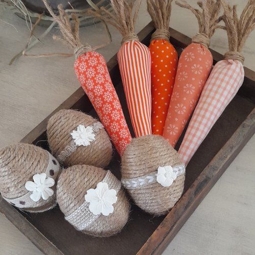 Carotte en tissu