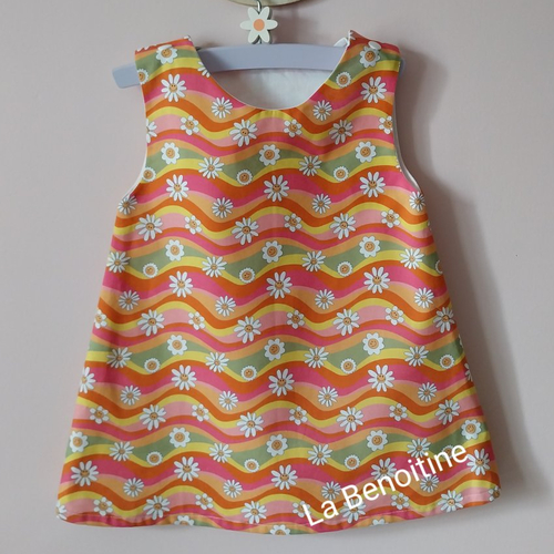 Robe trapèze en 2 ans.