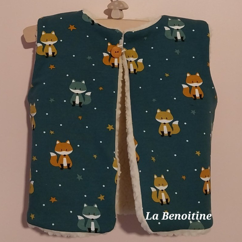 Gilet de berger mixte en 6 mois.
