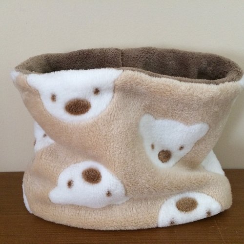 Snood: echarpe tube enfant, mixte, fait-main.