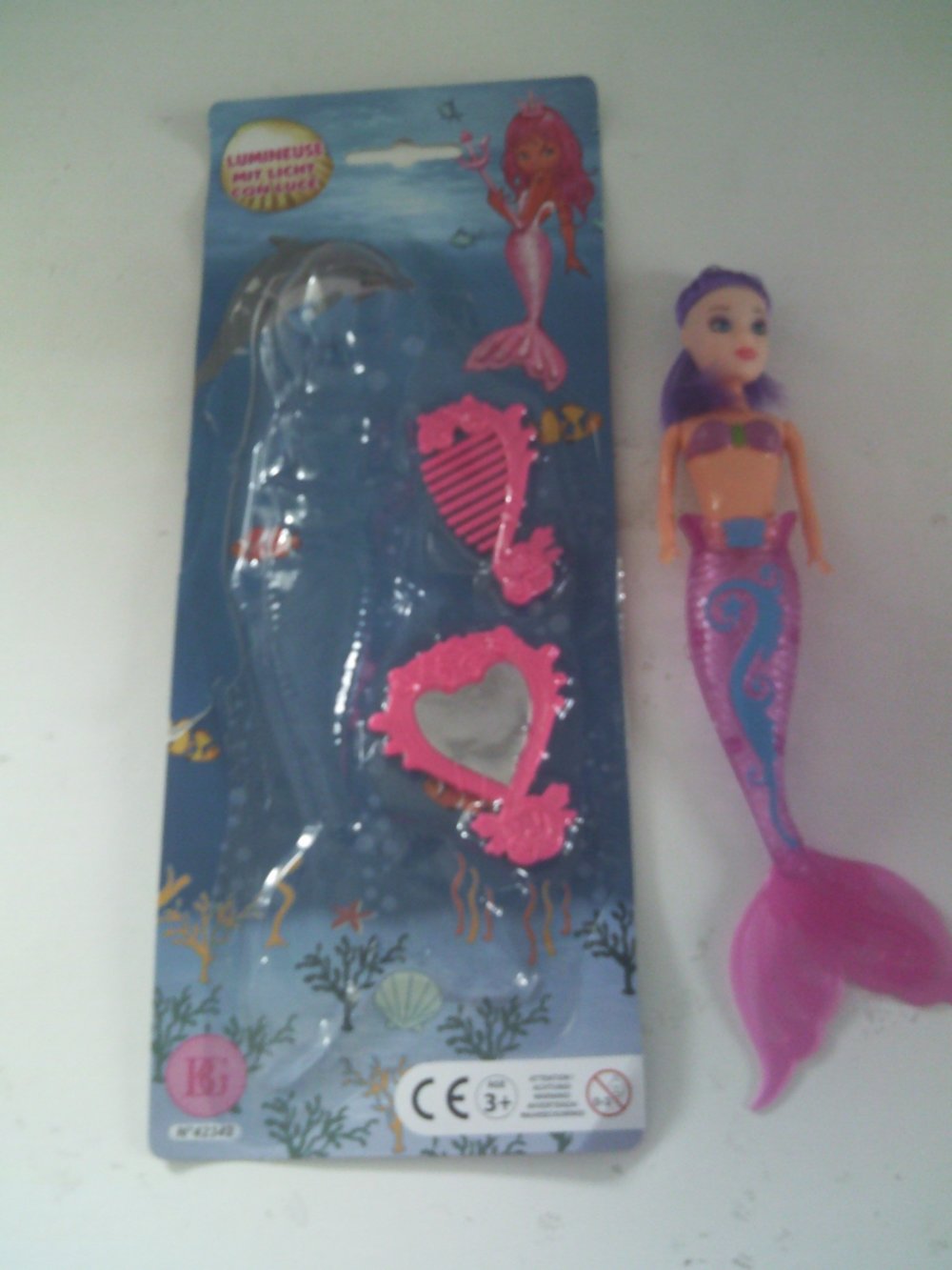 barbie sirene lumineuse