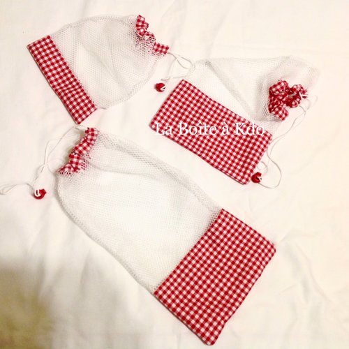 Vendu --  sacs à vrac alimentaire réutilisable