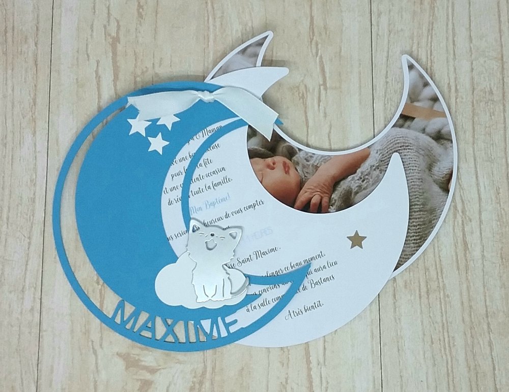 Kit de Naissance Bleu Lune - Le coin des petits
