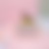 Lot de 5 marque place cygne royal princesse rose et or avec impression des prénoms de vos invités