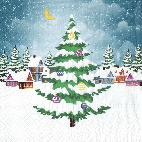 Serviette papier mon beau sapin