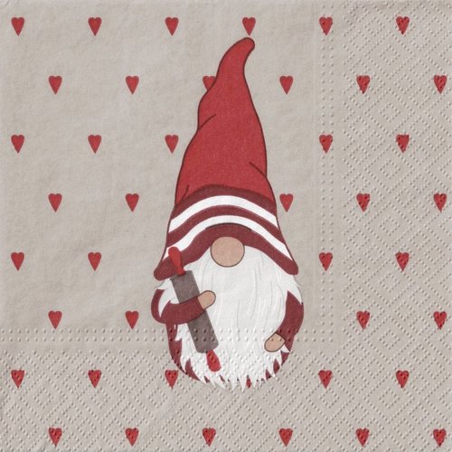 Serviette papier lutin pâtissier