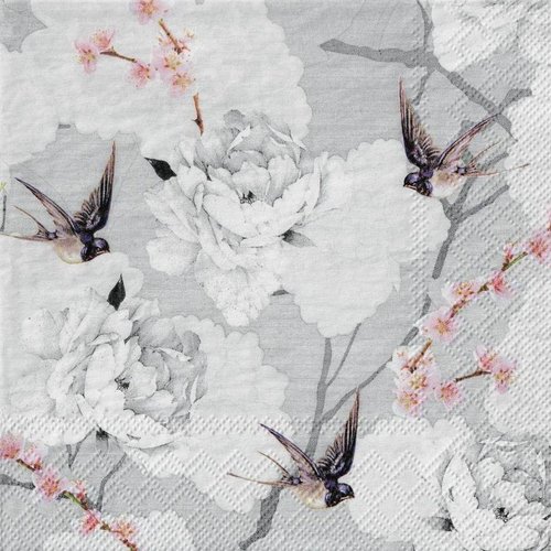 Serviette papier vol d'hirondelle
