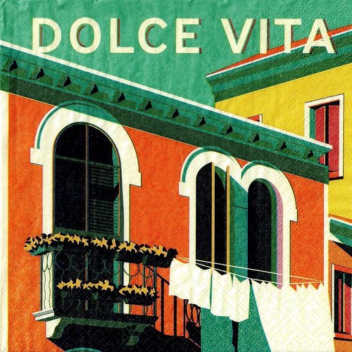 Serviette papier maison italie