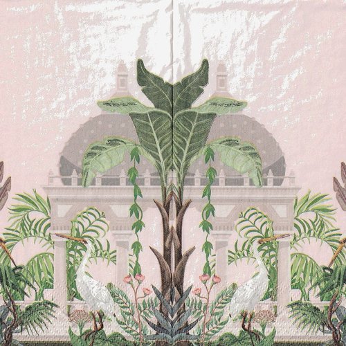 Serviette papier parade grue