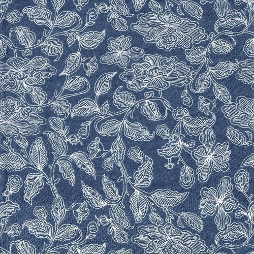 Serviette papier dentelle de fleur