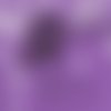 Serviette rare portrait de jeune femme rétro rose mauve fond violet 