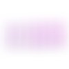 Miniature en bois : barrière mauve 11 cm*3 cm