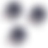 Miniature resine : lot 3 tortues grise 20*13mm