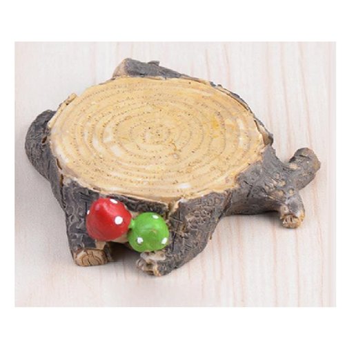 Miniature resine : souche 7*6cm   hauteur 1.5cm (01)