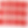 Lot 20 boutons acryliques : coccinelle rouge 13*12mm