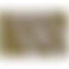 Elastique 2 metres : nylon blanc/rouge largeur 11mm (06)