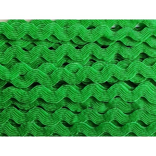 Ruban croquet polyester : vert largeur 10mm longueur 2m