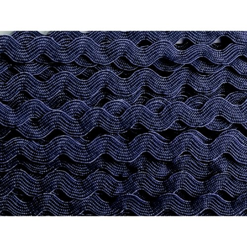 Ruban croquet polyester : noir largeur 10mm longueur 2m