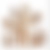 Pochoir plastique mylar  3 chiots 28*28 cm