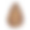 Pochoir plastique mylar pomme de pin 21*15cm