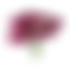Miniature mousse : lot 6 champignons blanc/violet ø 1.6cm