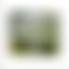 Miniature en bois : lot de 5 pancartes de direction blanc 5*3cm