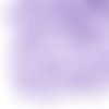 Perles acryliques : 100 rondes mauves lettres blanches 7mm