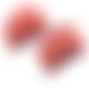 Miniature resine : lot 2 ponts marrons 32*17mm (08)