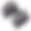 Miniature resine : lot 2 ponts marrons 32*17mm (09)