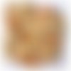 Lot 20 boutons bois : rond thème mer 15mm (02)