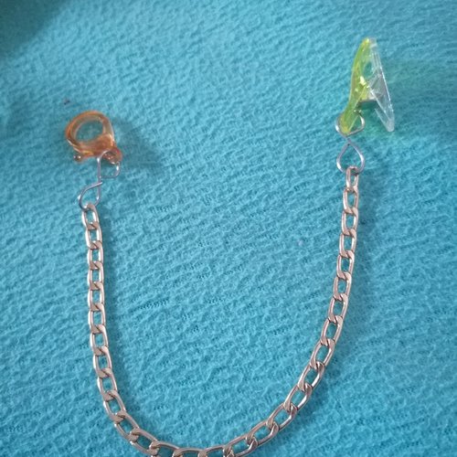 Porte tétine porte tétine fait main