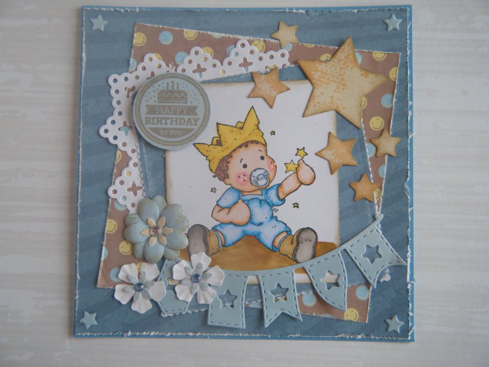 Carte Anniversaire Petit Garcon Theme Petit Prince Un Grand Marche