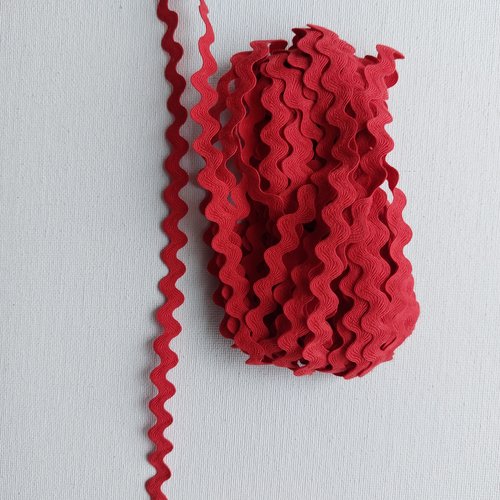 Serpentine  rouge 5 mm