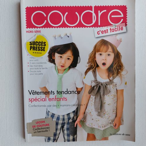 Magasine de couture  coudre c'est facile hors série n°3
