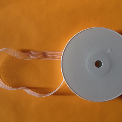 Élastique plat pour fronce