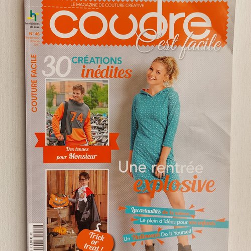 Coudre c'est facile  n° 46   30 créations  inédites