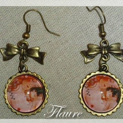 Boucles d'oreille "la femme et l'enfant"