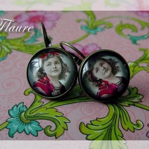 Boucles d'oreille "un air d'autrefois"
