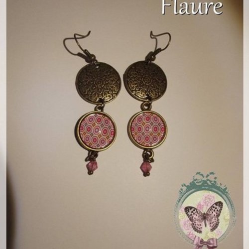 Boucles d'oreilles peps seventies