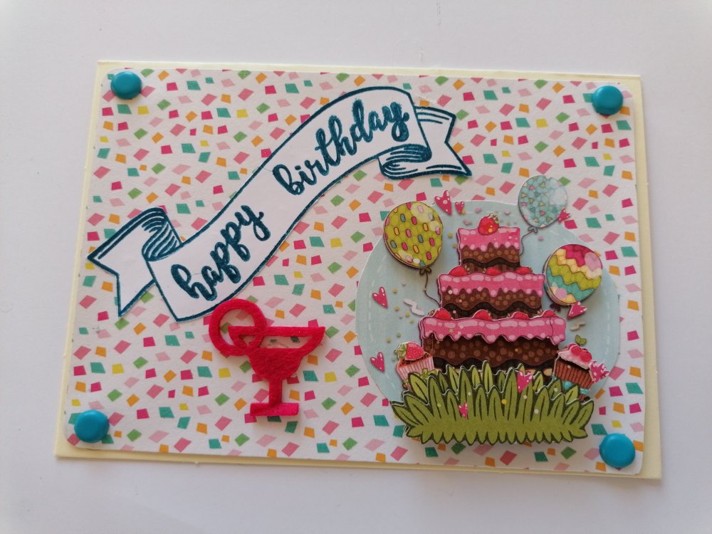 Carte Anniversaire Enfant Gateau Un Grand Marche