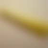 Long pompon en soie jaune 8cm
