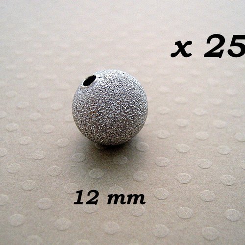 Offre spéciale lot de 250 perles métal stardust gris clair 12 mm - sdd12-0450 