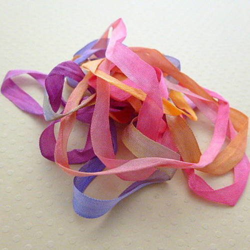 2m ruban de soie stef francis 7 mm coloris n°47 - rsf7-1046 